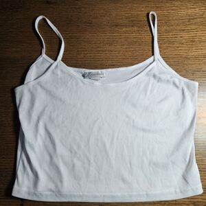 Dressbarn Classic White Camisole Top